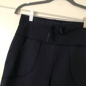 Navy straight leg lululemon leggings